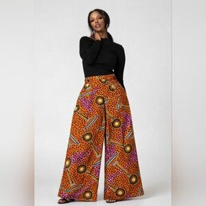 Grassfields Ankara Print Pants Size 12
